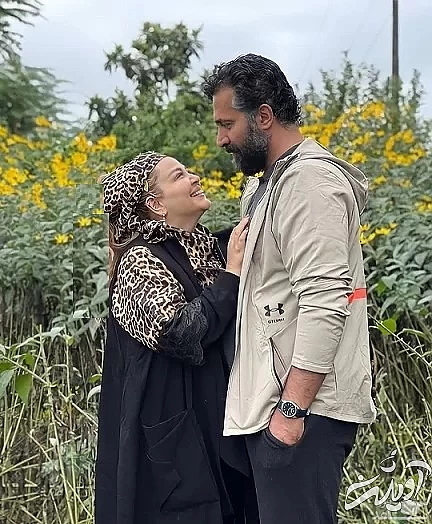 بهاره رهنما و همسرش